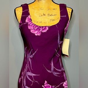 NWT Jessica Howard Spring Plum Color Dress